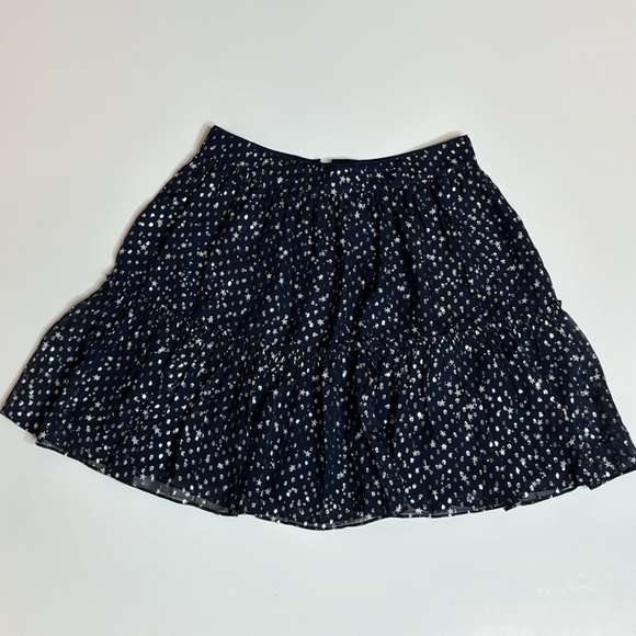 Kate Spade Night Sky lurex dot skirt rich navy - Picture 14 of 15